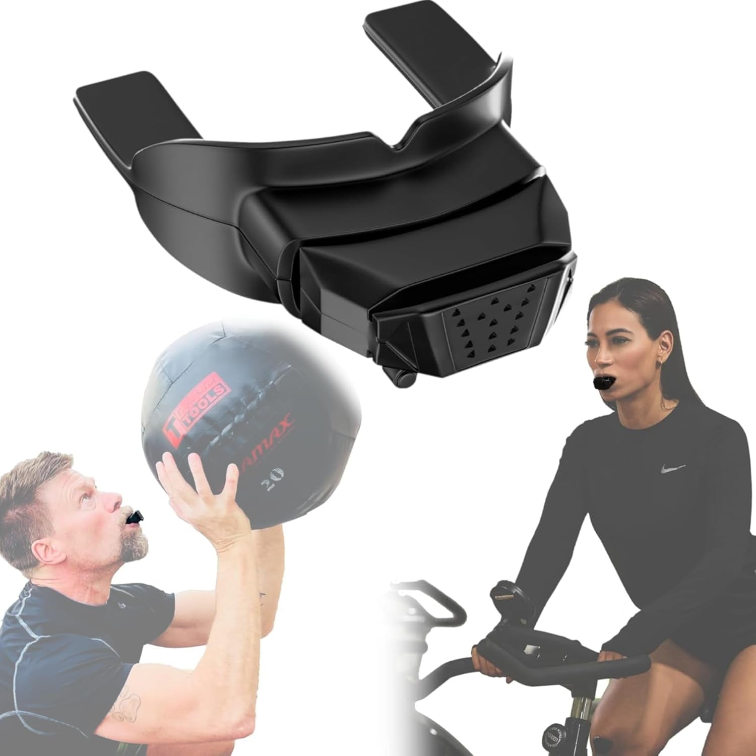 Lung Trainer Device | VO2 Max Trainer for Endurance Training, Breathing Exercise & Lung Capacity, Portable Resistance Exerciser for Supporting Fitness & Oxygen